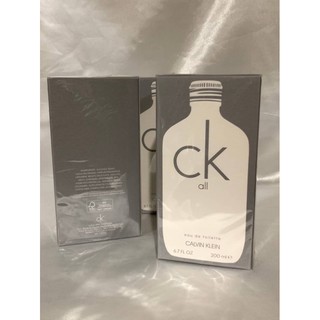 Calvin Klein CK All Eau De Toilette 200 ml(กล่องซีล)