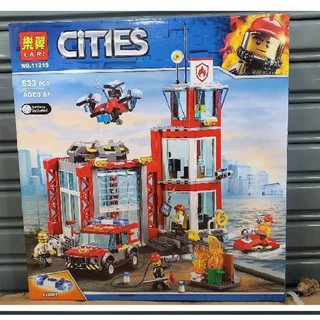 เลโก้CITIES no11215byMMTIME533pcs