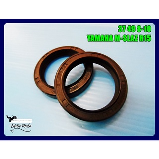 YAMAHA M-SLAZ R15 FRONT SEAL SHOCK (37 49 8-10) SET (1 PAIR)  // ซีลโช๊คหน้า 37 49 8-10 (1 คู่)