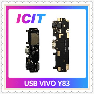 USB VIVO Y83  อะไหล่สายแพรตูดชาร์จ แพรก้นชาร์จ Charging Connector Port Flex Cable（ได้1ชิ้นค่ะ) ICIT-Display