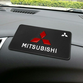 Mitsubishi แผ่นกันลื่นแผงหน้าปัด PU ทนอุณหภูมิสูง แผ่นกันลื่น อุปกรณ์ตกแต่งภายในรถยนต์