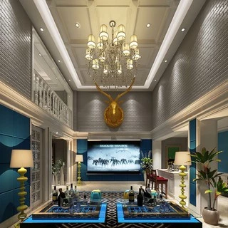 วอลเปเปอร์ วอลเปเปอร์ติดผนัง หนา 4 มม. 70*77cm วอลเปเปอร์ติดผนัง 3d wallpaper ลายอิฐ กันกระแทก มีกาวในตัว 1 แผ่น #A025