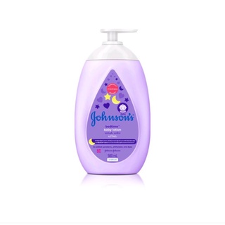 Johnson’s Baby Lotion Bedtime ครีมทาผิว  จอห์นสัน เบบี้ โลชั่น สีม่วง 500 ml.