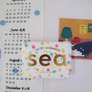 Sale!! กระเป๋าใส่บัตรลาย SEA