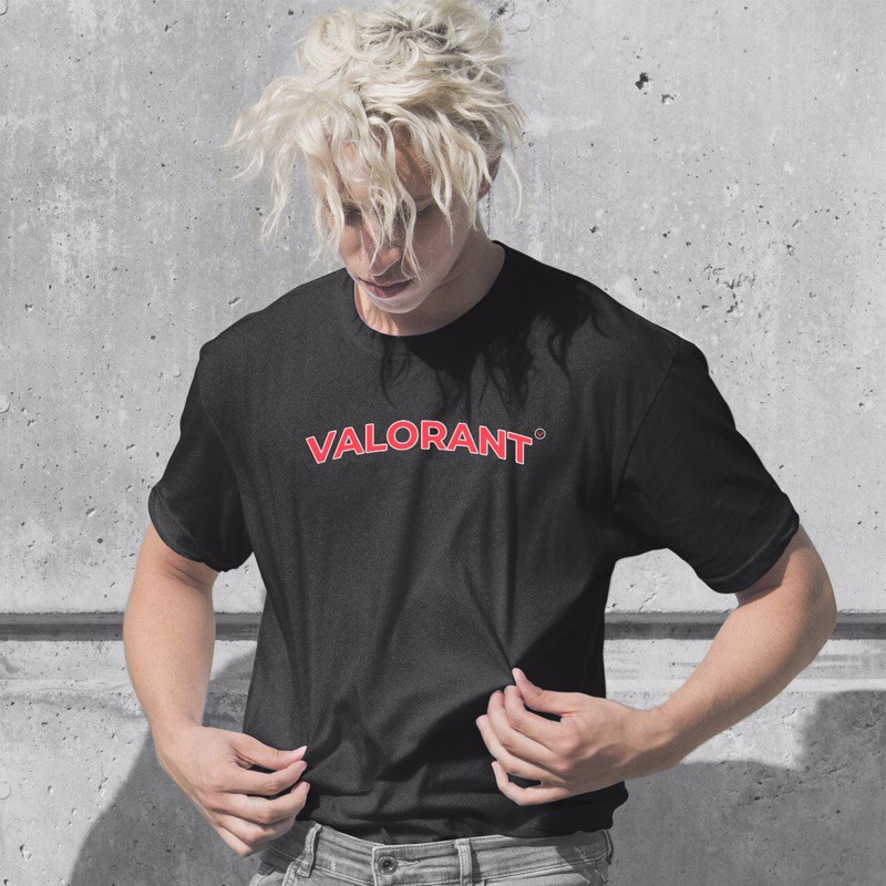 Custom VALORANT T-SHIRTS 2021 EDITION / MEN& 39;S T-SHIRTS FREE SCREEN PRINTING STICKER (CUSTOM BY R