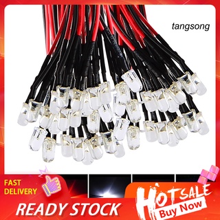 Xfdz_ หลอดไฟ Led 10 ชิ้น 20 ซม. 3 มม. / 5 มม. สําหรับหลอดไฟ
