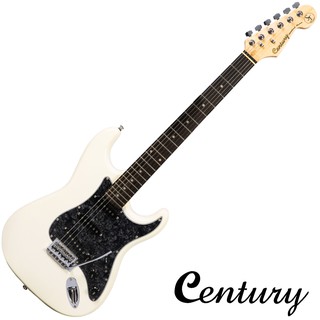 Century CE-A38 กีตาร์ไฟฟ้า ทรง Strat 22 เฟร็ต (Ivory) ไม้เบสวู้ด ปิ๊กอัพซิงเกิ้ลคอยล์ + แถมฟรีคันโยก