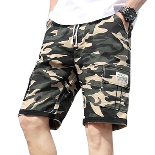 Cargo shorts  M-4XL เครื่องมือกางเกงขาสั้นกางเกงห้าจุดญี่ปุ่นทำงานกางเกงขาสั้นกางเกงขาสั้นสบาย ๆ