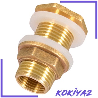 [Kokiya2] ตัวเชื่อมต่อทองเหลืองกันรั่ว Dn15 M1/2\