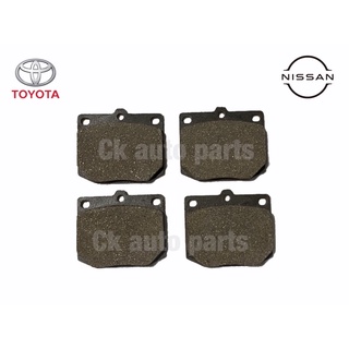 ผ้าดิสเบรคหน้า รถรุ่นเก่า นิสสัน, โตโยต้า ปี1974-1983, Front disc brake pad for NISSAN and TOYOTA old models