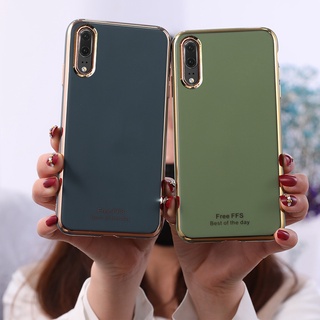 เคส Huawei P10 Plus P20 P30 Lite P40 Pro กรณี แฟชั่น 6D ชุบซิลิโคนอ่อนนุ่มเคสโทรศัพท์