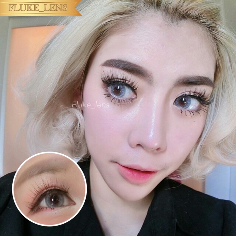 บิ๊กอาย (ขนาดโต) Pony , Pola ขายดีสุดๆ ตาประกายฉ่ำ ใส่ได้หลายสไตล์ Roze , Wink ดำ รูปที่ 7