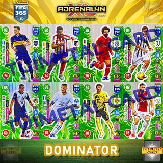 PANINI FIFA 365 2021 ADRENALYN XL: DOMINATOR การ์ดสะสมฟุตบอล Football Trading Card