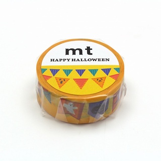 mt Halloween flags (MTHALL25) / เทปตกแต่งวาชิ ลาย Halloween flags แบรนด์ mt masking tape จากประเทศญี่ปุ่น