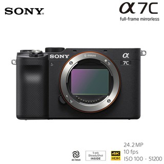 Sony A7C body สีดำ (สินค้าประกันศูนย์SONYไทย)