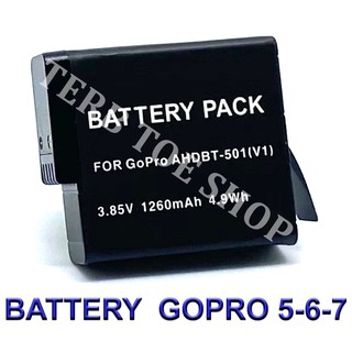 GoPro HERO7 Black / GoPro HERO6 Black / GoPro HERO5 Black / GoPro HERO 2018 Camera Battery for GoPro5,GoPro6,GoPro7