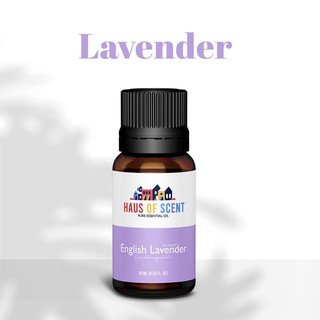 น้ำมันหอมระเหย น้ำมันอโรม่า แท้ 10 ml.-30 ml. (Pure Essential Oil) - ลาเวนเดอร์ LAVENDER by HAUS OF SCENT