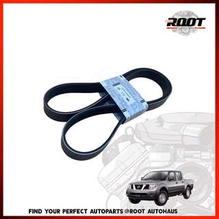 สายพานพัดลม ไดชาร์ท NISSAN Belt &amp; Alternate 11720-EB70C  Navara เส้นยาว แท้เบิกศูนย์