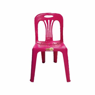 BK_SHOP เก้าอี้พลาสติกแบบพนักพิงเกรดA P-chair