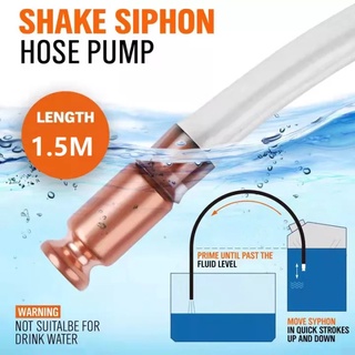 ทองแดงSiphonท่อเติมที่ปั๊มด้วยตนเองท่อน้ำมันอุปกรณ์Siphonตัว…