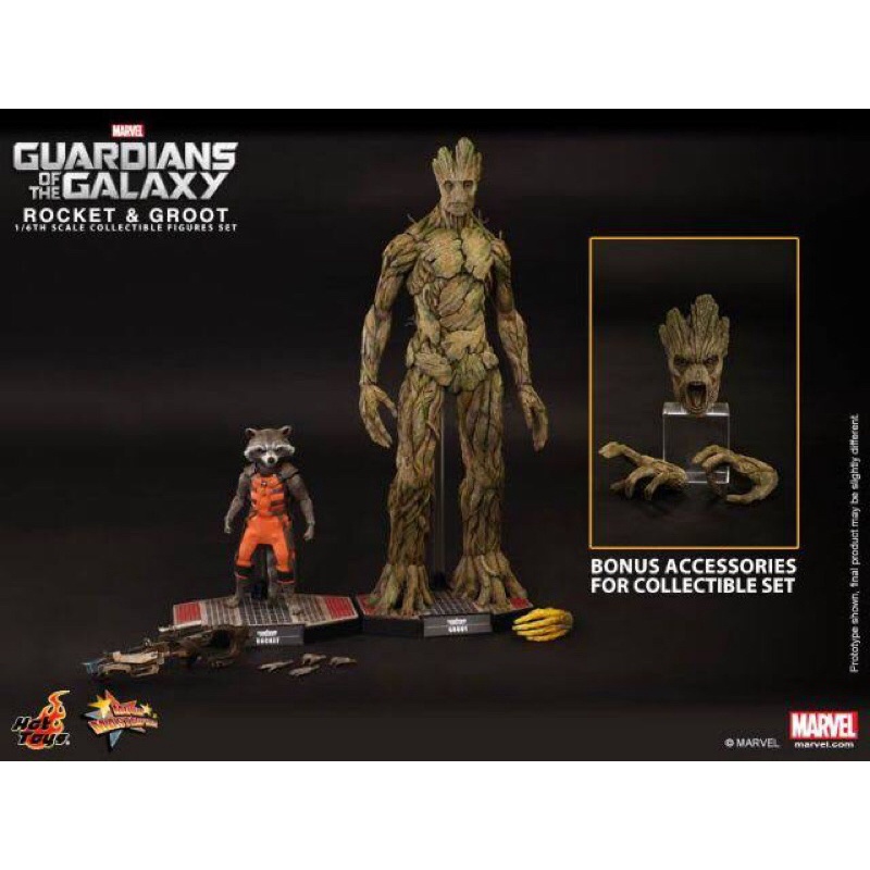 GUARDIANS OF THE GALAXY ROCKET AND GROOT