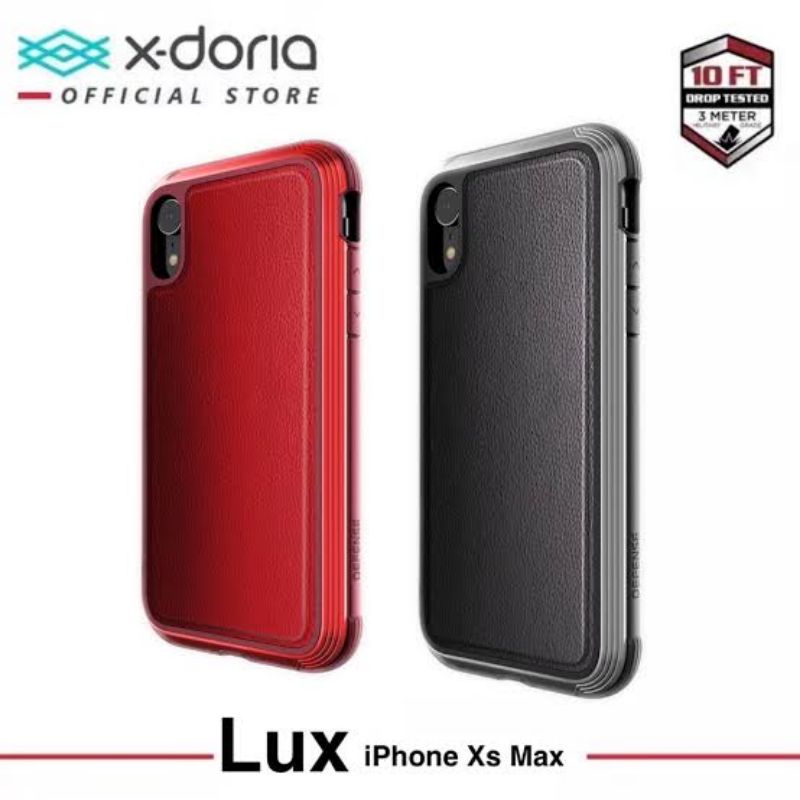 เคส X-Doria Defense Lux Case for iPhone XS Max ของแท้สินค้านำเข้า