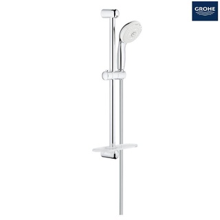 GROHE NEW TEMPESTAชุดฝักบัวมือ 4 ระบบ พร้อมราว 60 ซม. และถาด 28593002 ก๊อกฝักบัว วาล์วน้ำ อุปกรณ์ห้องน้ำ อะไหล่ห้องน้ำ