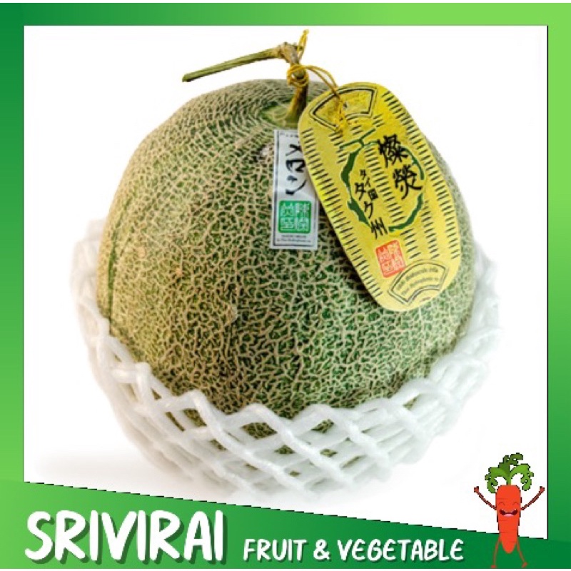 🍈เมล่อนญี่ปุ่นยูบาริ สายพันธุ์ญี่ปุ่น 🍈(ราคาต่อลูก)