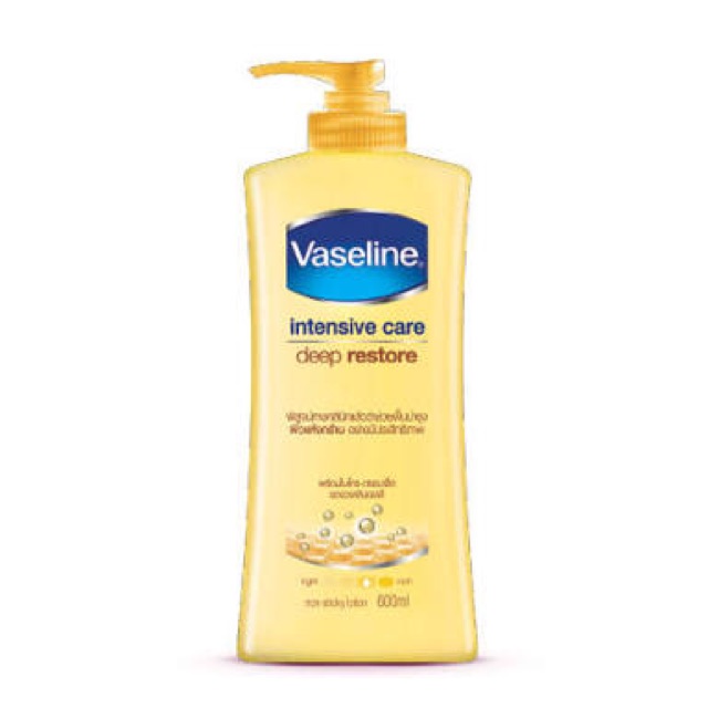 โลชั่นVaseline intensive care deep restore 500 ml.(1ชิ้น/1order)