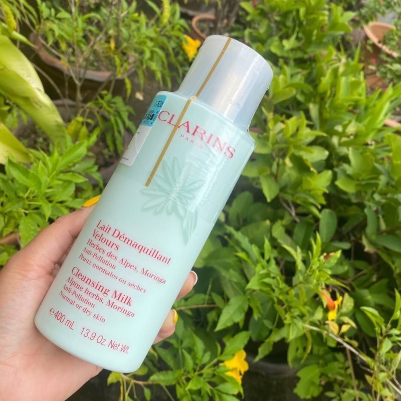 Clarins Cleansing Milk With Alpine Herbs 400 ml