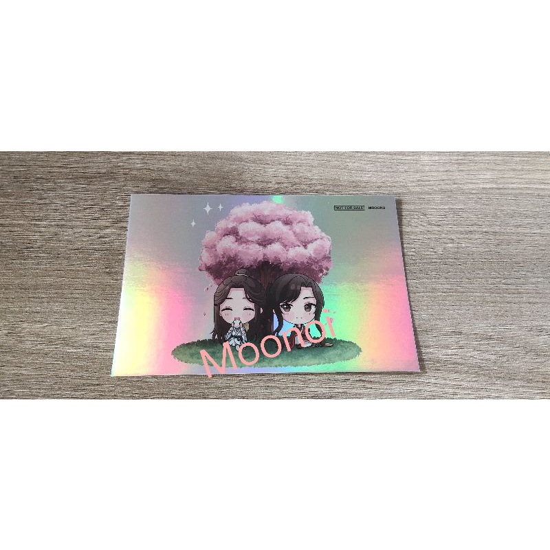 การ์ดโฮโลแกรม สวรรค์ประทานพร  จาก Mbook /ของพรีเมี่ยมวาย/ของสะสมวาย/นิยายวายมือสอง/นิยายวาย(Y)/Boy L