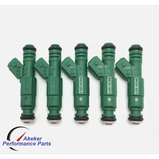 0280155968 Green Giant Fuel Injector Bosch 42 lb/hr Fits Audi Volvo Ford VW Golf, Passat Turbo 440cc