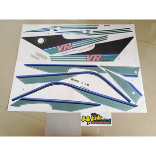 สติ๊กเกอร์ VR ปี 1992 ติดรถ สีน้ำเงิน สีสวย ราคาถูกที่สุด คุณภาพดี