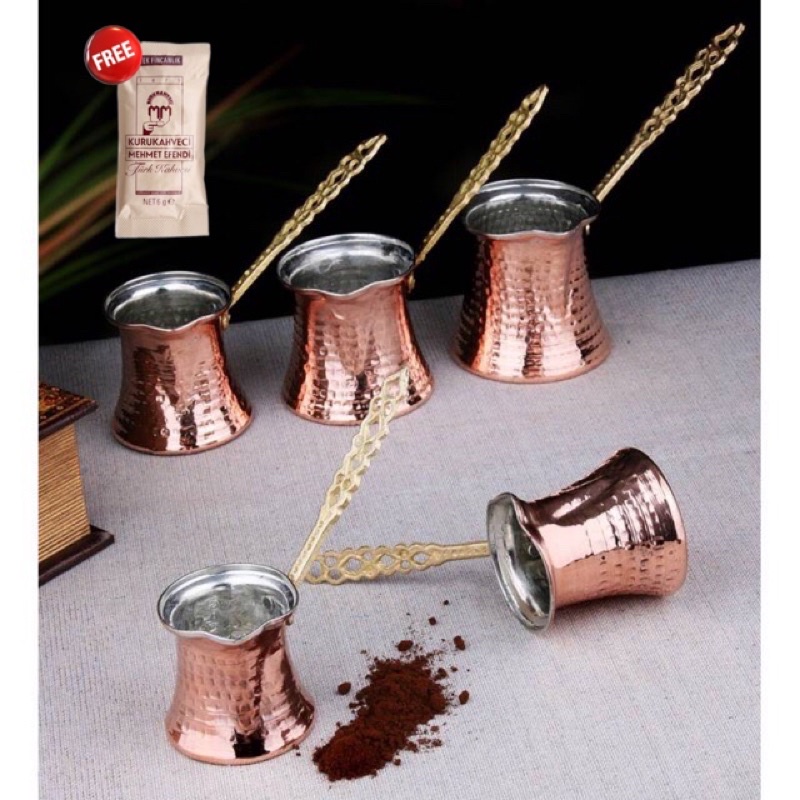 📌 อ่านก่อนสั่ง** หม้อต้มกาแฟตุรกีทองแดง Cezve / Turkish copper pots