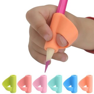 ชุดฝึกเขียนด้ามจับซิลิโคนดินสอ Ergonomic