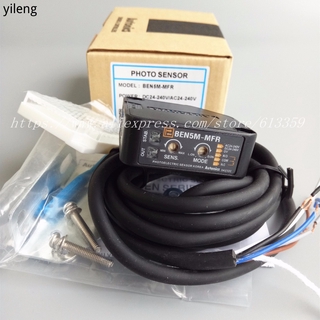 BEN5M-MFR AC/DC Autonics Retroreflective Photoelectric Switch Sensor Sensing 5 Meters  Relay Output 100% New High-Quality