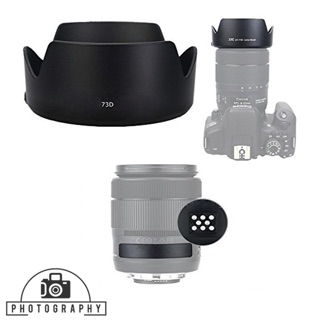 LENS HOOD EW-73D For Canon EF-S 18-135mm f/3.5-5.6 IS USM