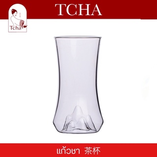 TCHA | แก้วชาก้นรูปภูเขาสไตล์เซน 茶杯 tea glass