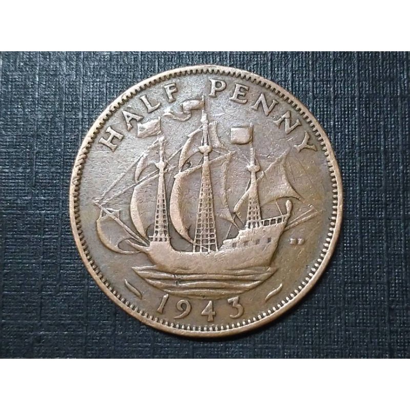 เหรียญ​ต่างประเทศ​(1874)United​ Kingdom​ 1943