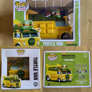 Funko Pop Rides Turtle Van TMNT 05 Damage Box