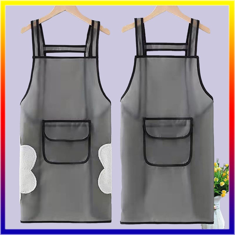 ผ้ากันเปื้อน TPU กันน้ํามัน กันน้ํา เหมาะกับใส่ทํางานครัว ทําอาหาร สําหรับผู้ชายและผู้หญิง ชุดทำงาน – โปรปัง