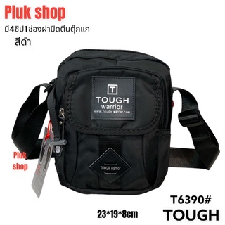 กระเป๋าสะพายข้าง TOUGH แท้ รหัส T6390# ผ้าไนลอน น้ำหนักเบา กันน้ำ ขนาด 23x19x8 cm สายปรับยาวได้ 150 cm