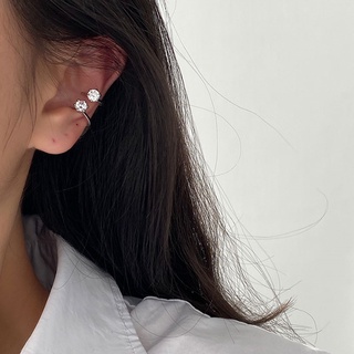 Zircon diamond earrings fashion niche design sense exquisite accessories
