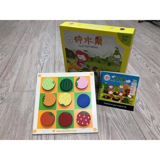 Fruit Cultivation เกมกระดานเสริมทักษะสำหรับเด็ก logic game board game ของเล่นเสริมตรรกะ ของเล่นเสริมเชาว์