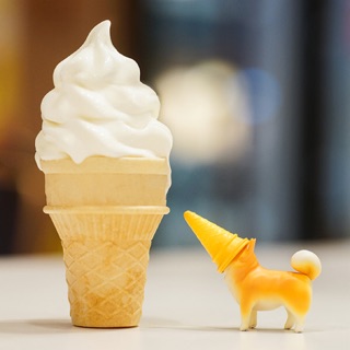 โมเดล Shiba Drill Super cone งานแท้ญี่ปุ่น 🐕🍦