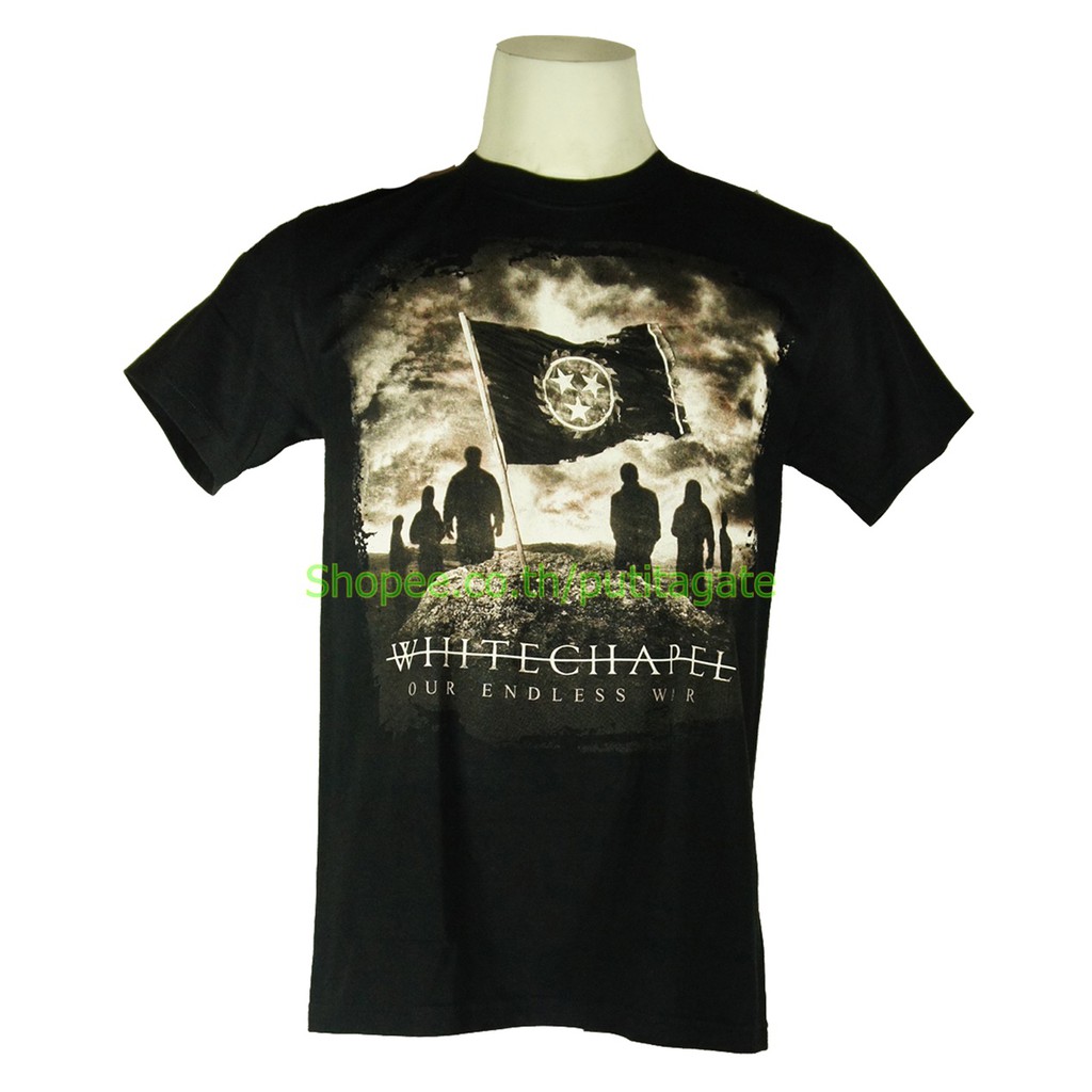 เสื้อวง Whitechapel ไซส์ยุโรป ไวท์ชาเปล PTA1607 ลายวงดนตรีต่างประเทศ Rockyeah