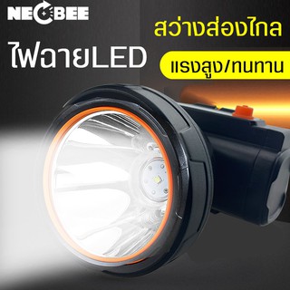 ไฟฉายคาดหัว LED กันน้ำ ลุยฝน ชาร์จไฟบ้าน  ไฟฉายคาดศรีษะ ไฟฉายแรงสูง ไฟสปอตไลท์ ไฟฉาย เดินป่า ไฟฉายอเนกประสงค์