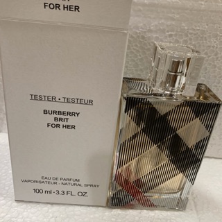 Tester burberry brit for her edp  100ml