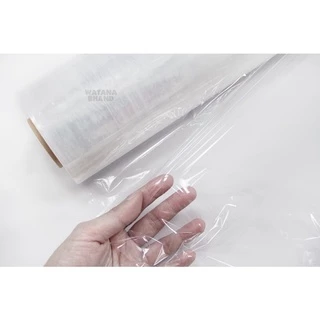 ฟิล์มยืด WATANA BHAND เกรดพรีเมี่ยม 🏭 เต็มสเปค 15 ไมครอน ฟิล์มยืดพันพาเลท Stretch Film Hand Wrap