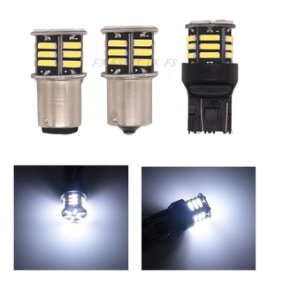 ไฟเลี้ยว LED 21SMD (1หลอด) ไฟเลี้ยว ไฟถอย T20 1156 ขั้วบิด เขี้ยวตรง เยื้องเสียบ 12V